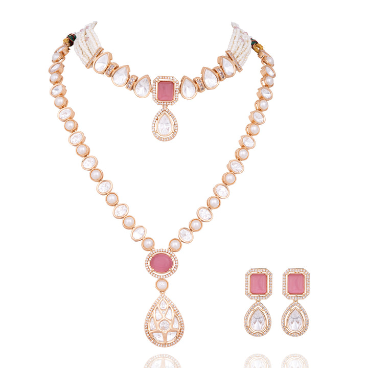 Anamika Set - Pink