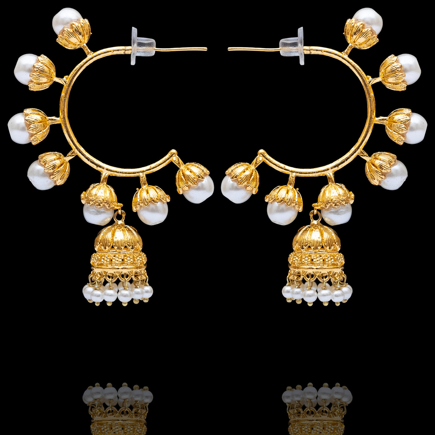 Aruna Earrings - Gold
