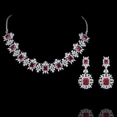 Julie Set Ruby - Available in 3 Plating Options