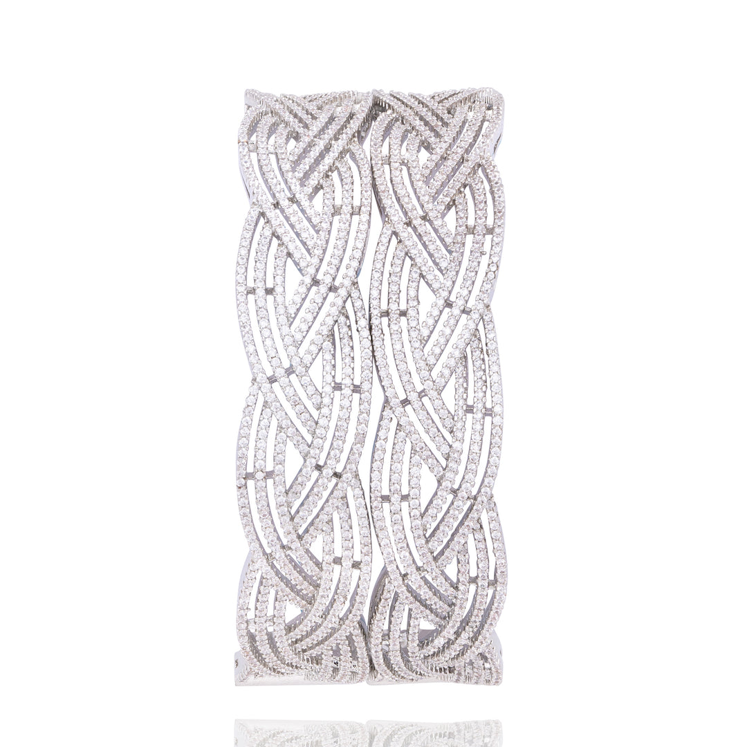 Kesha Bangles - Available in 2 Plating Options