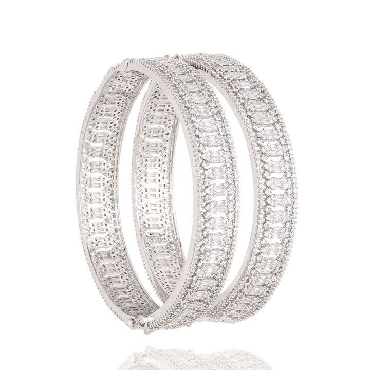 Arooba Bangles - Available in 2 Plating Options