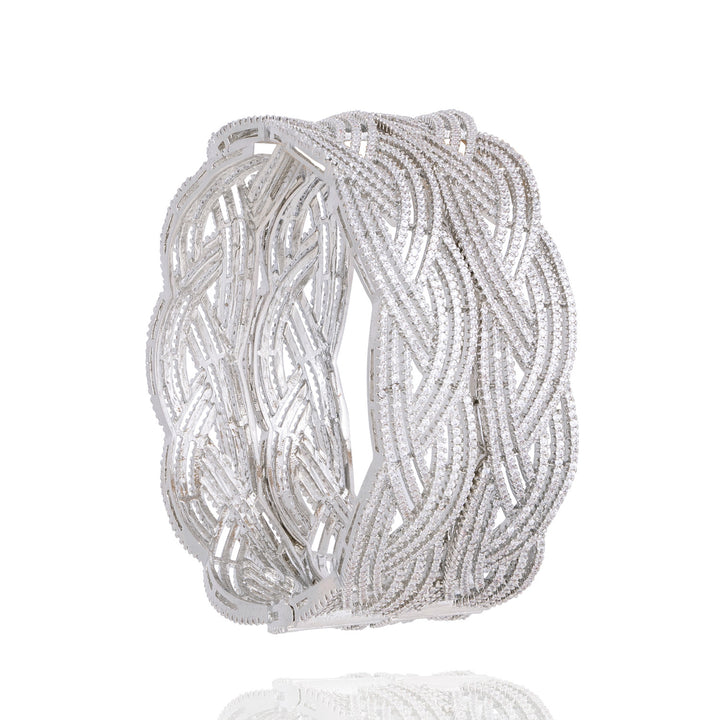 Kesha Bangles - Available in 2 Plating Options