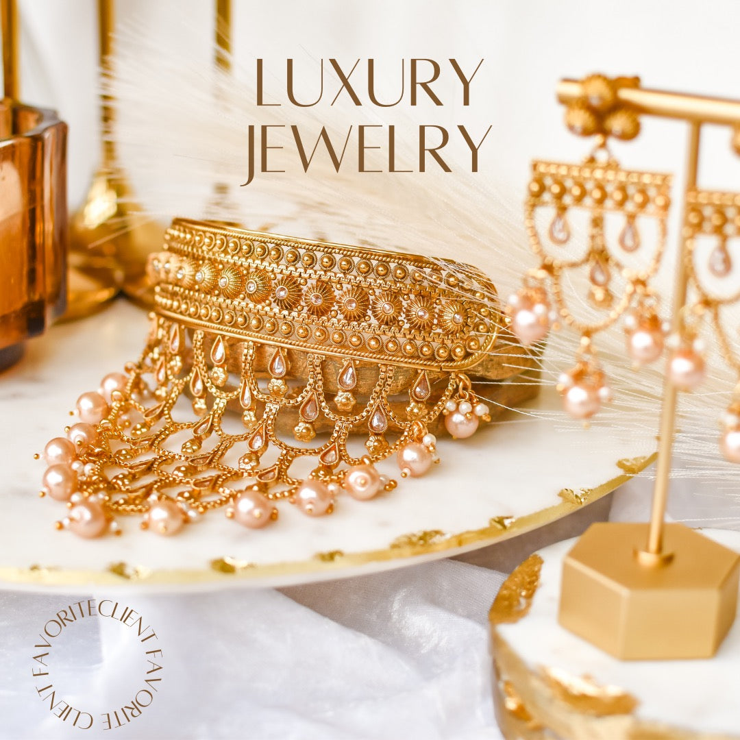 Bridal Jewellery Necklace Designs With Weight Buy Light Weight Bridal Wedding Gold Necklace Design Online