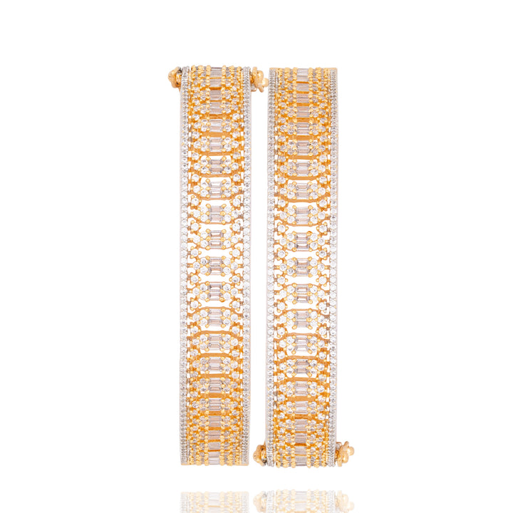 Arooba Bangles - Available in 2 Plating Options