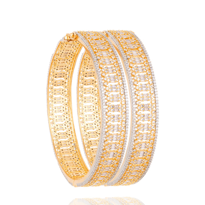 Arooba Bangles - Available in 2 Plating Options