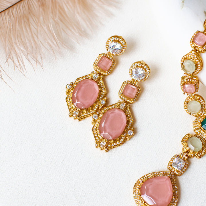 Clara Earrings & Teekah Set