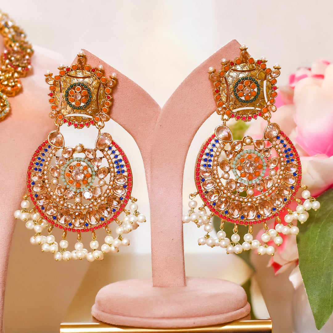 Iqra Earrings - Champagne