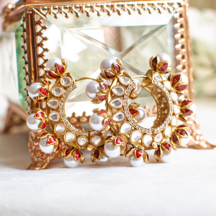 Rubi Earrings - Red