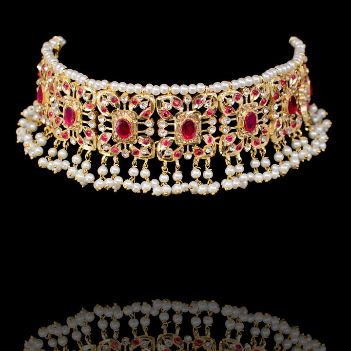 Minsa Choker & Earrings Set