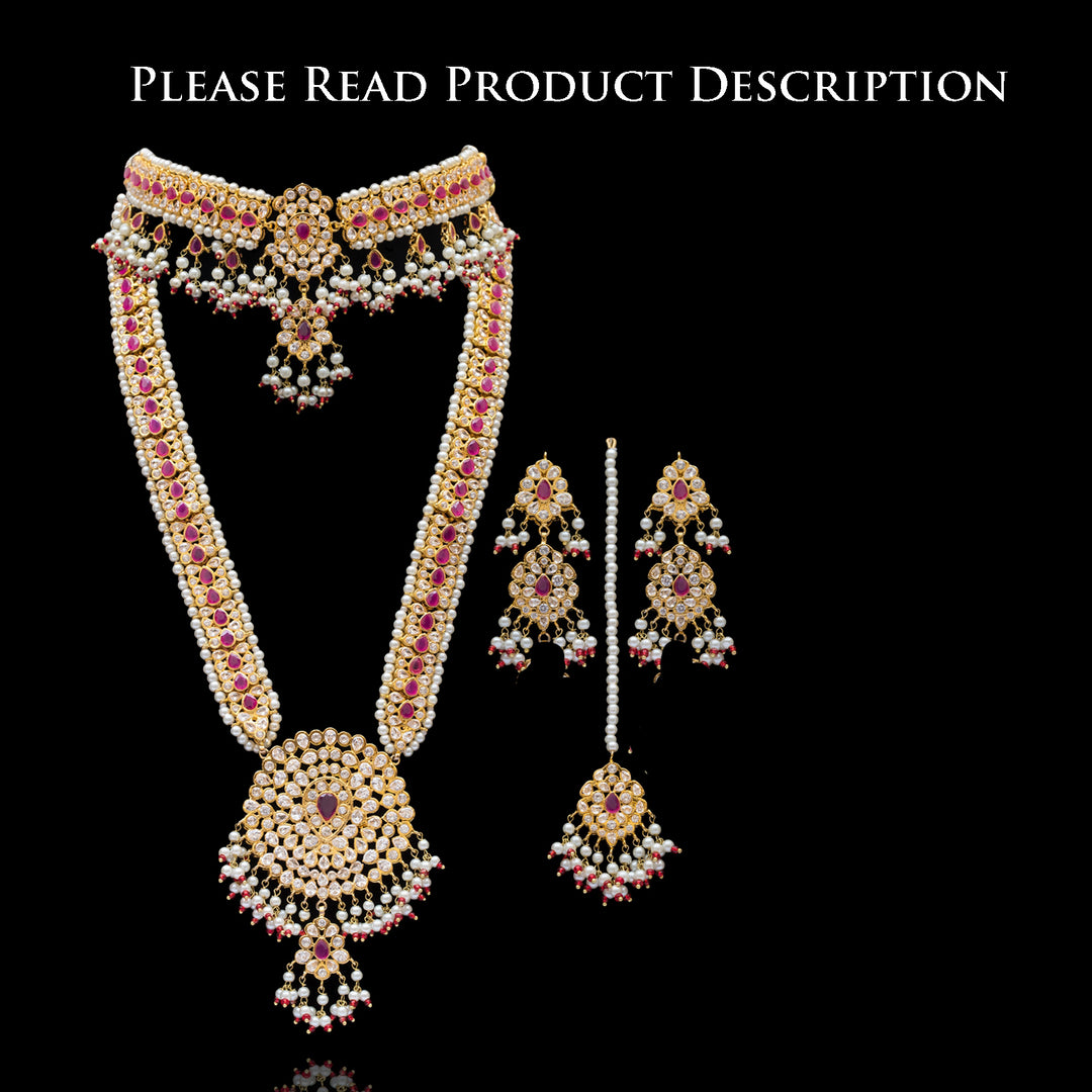 Custom Order - Rabiah Set Ruby