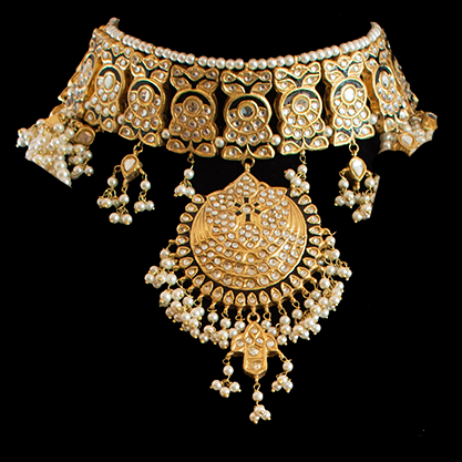 Custom Order - Mahra Choker With Small Pendant