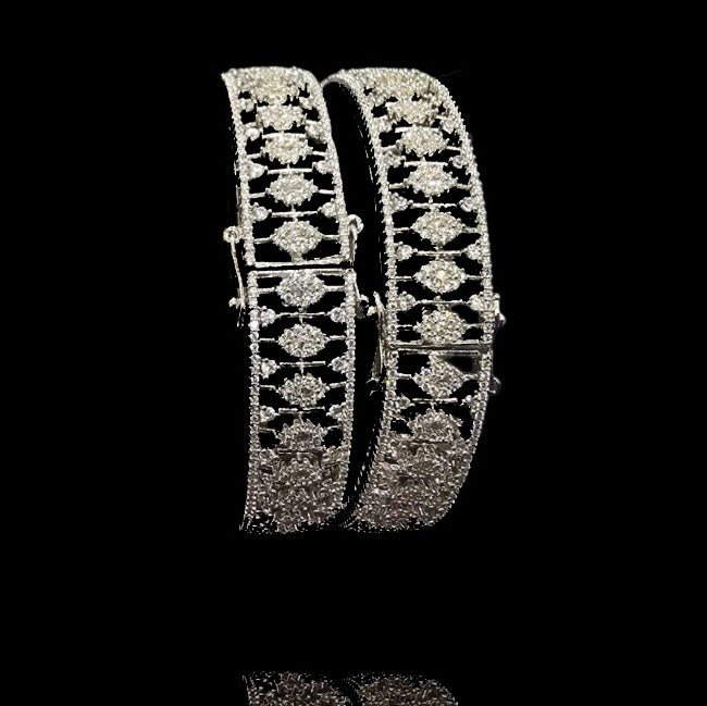 Genelia Bangles - Available in 2 Plating Options