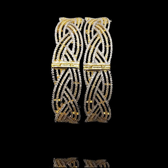 Kesha Bangles - Available in 2 Plating Options