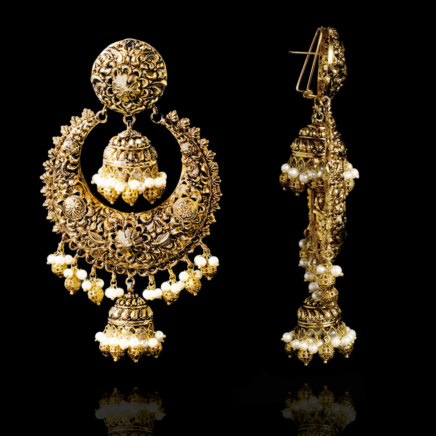 Kajal Earrings - Available in 2 Sizes