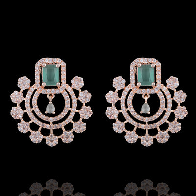 Sarina Earrings - Mint Green