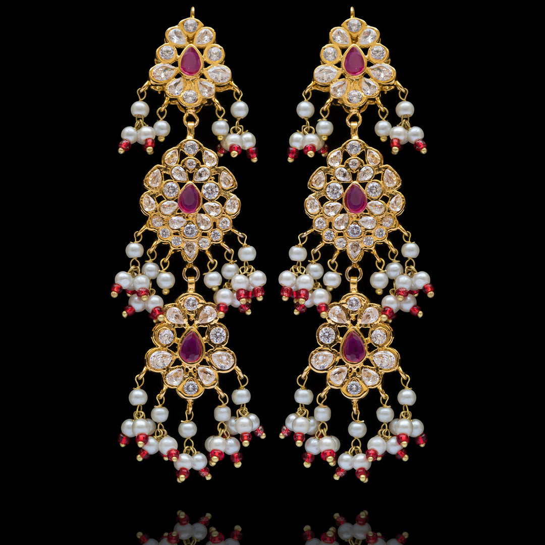 4 Rabiah Rabiah Set Ruby - Available in 3 Options – á La Couture
