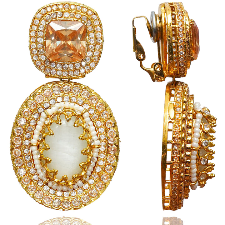 Amila Earrings - Clip-On