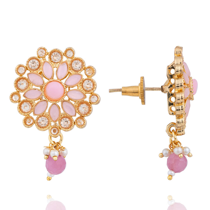 🎁 Avie Earrings - Pink (100% off)