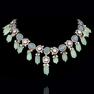 Tanvi Set - Mint Green