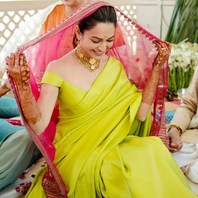 Kriti's Wedding Ceremony Look