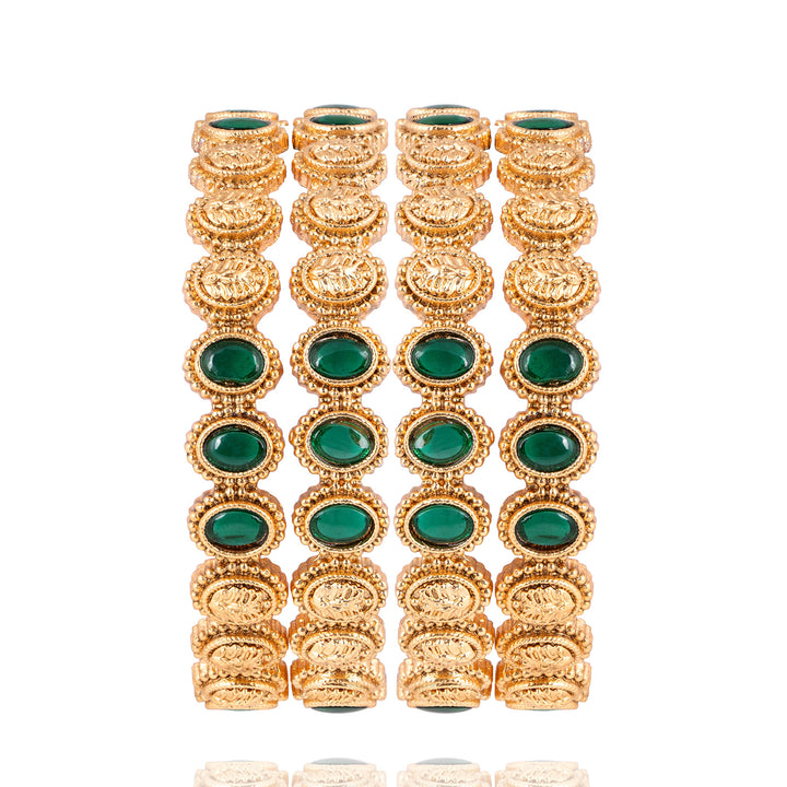 Amiliah Bangles - Emerald