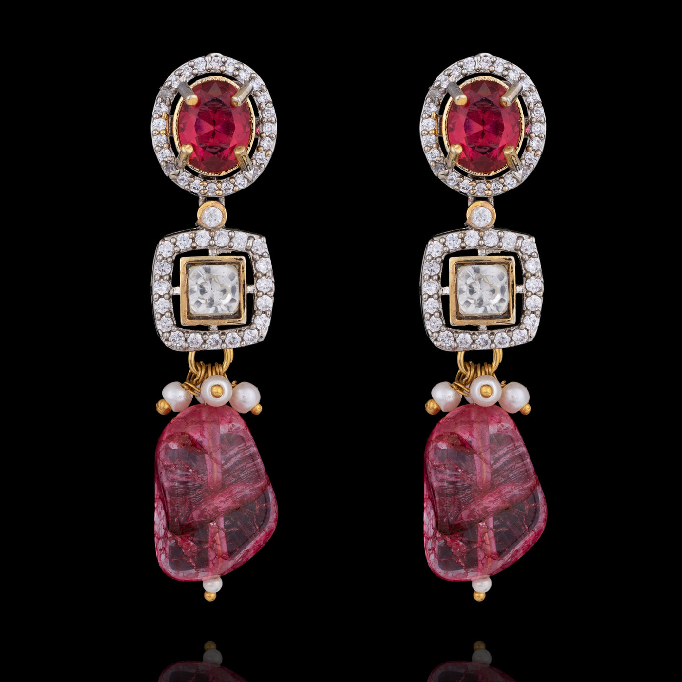 Tanvi Set - Hot Pink