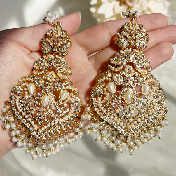 Alzena Choker Set Pearl Without Teekah