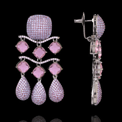 Rozel Earrings - Tourmaline