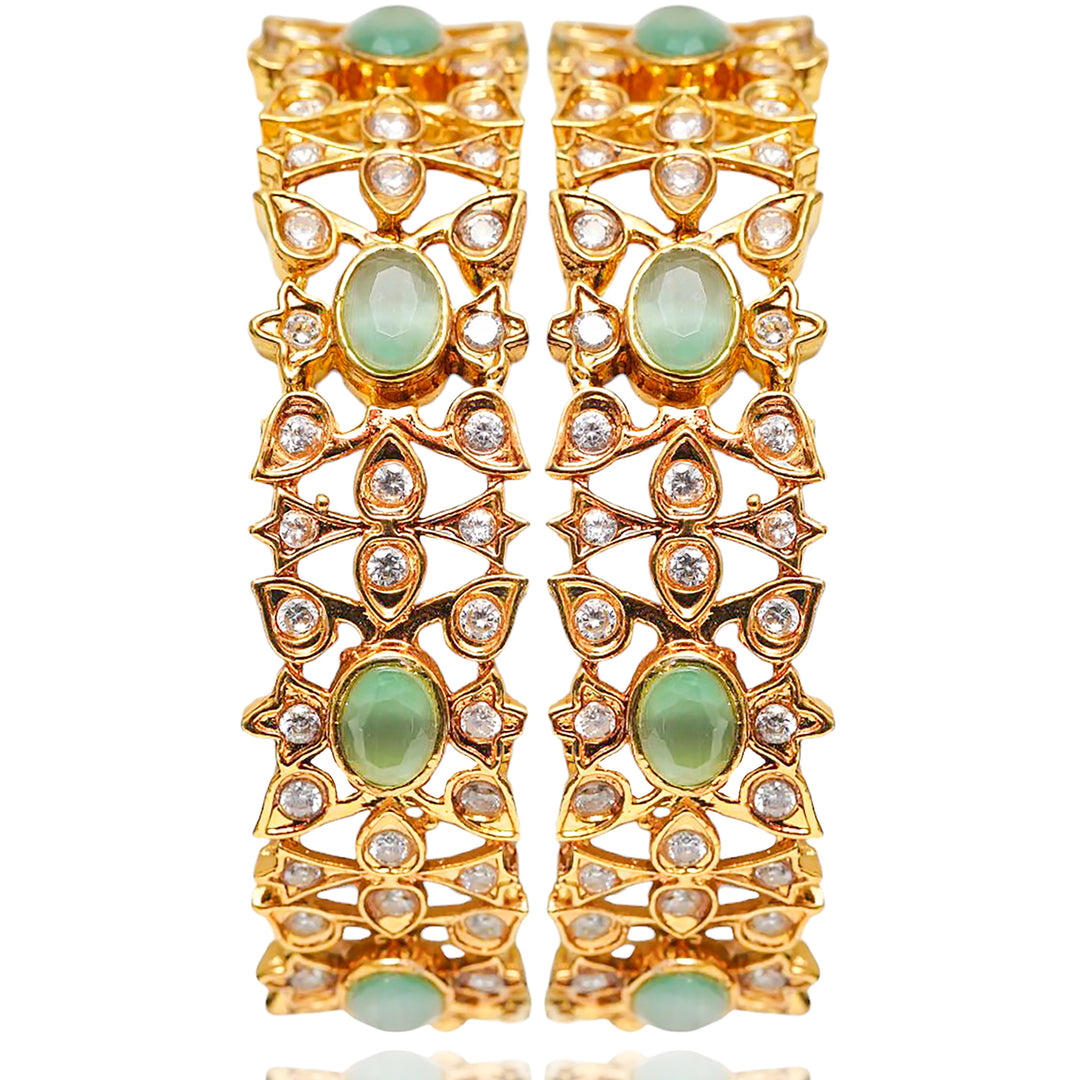 Zayan Bangles - Mint Green