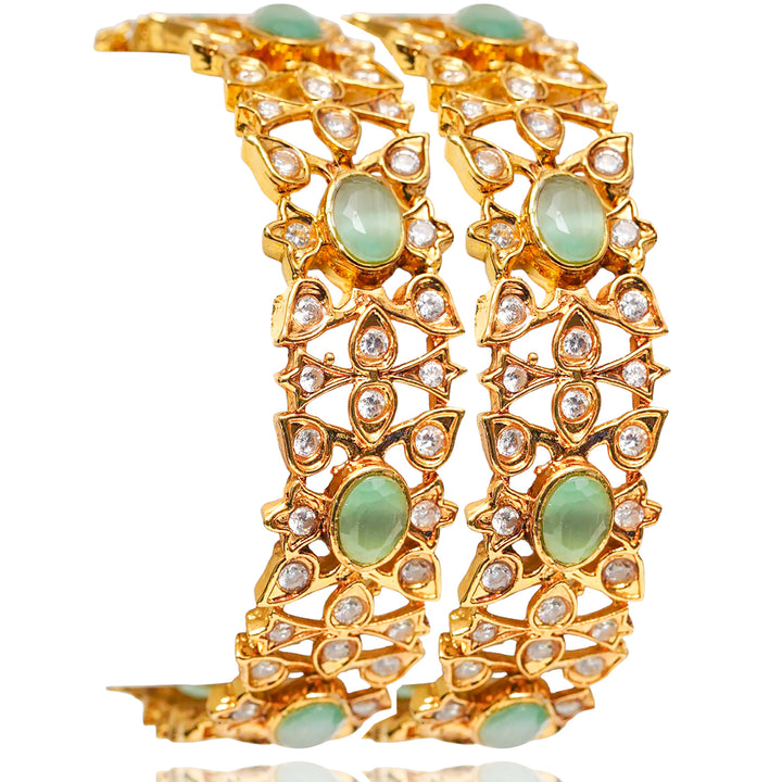 Zayan Bangles - Mint Green