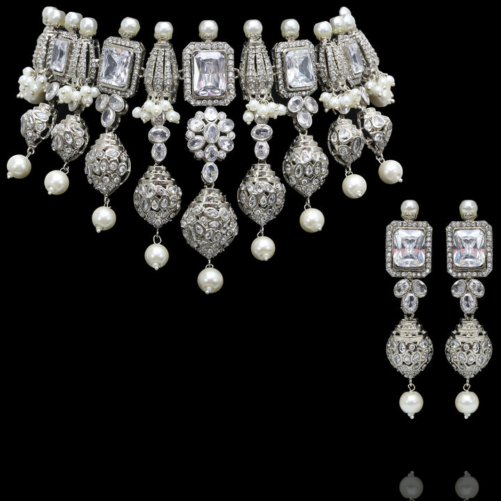 Custom Order - Elaya Set W/Silver Plating