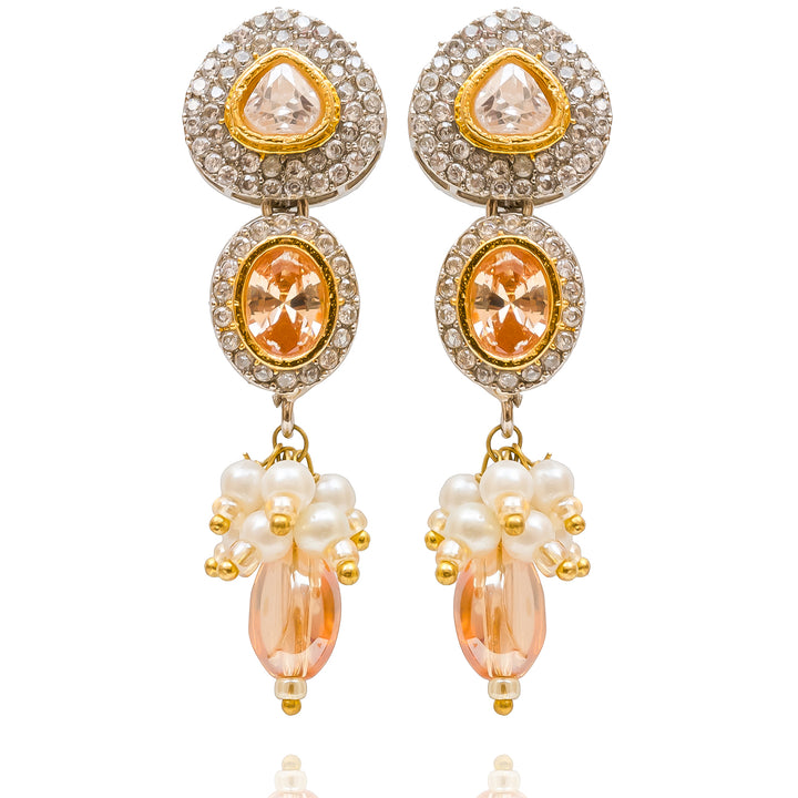 Mohini Earrings - Champagne