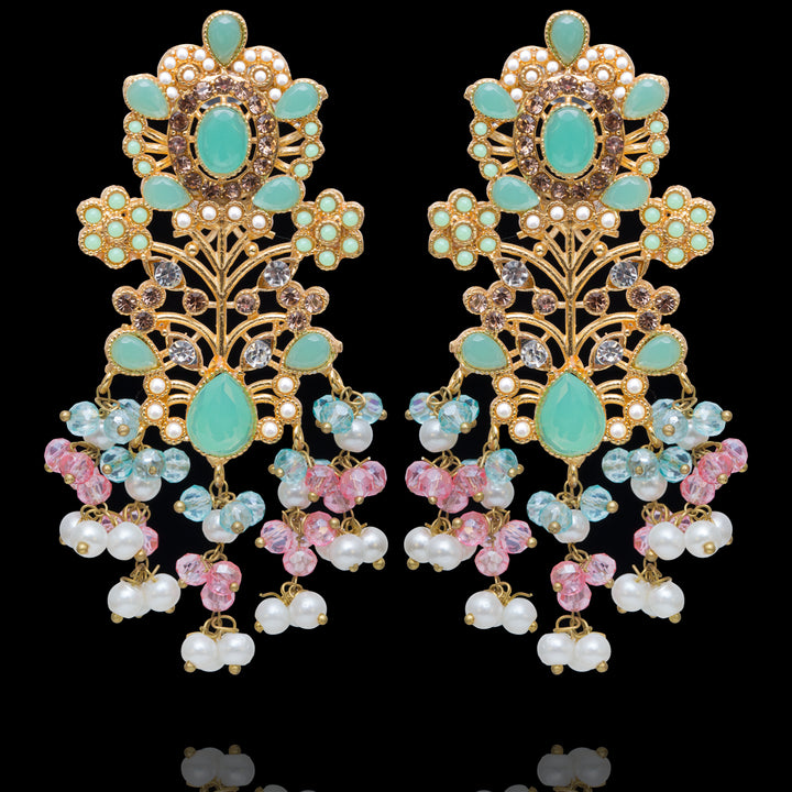 Ishmal Set - Mint & Pink
