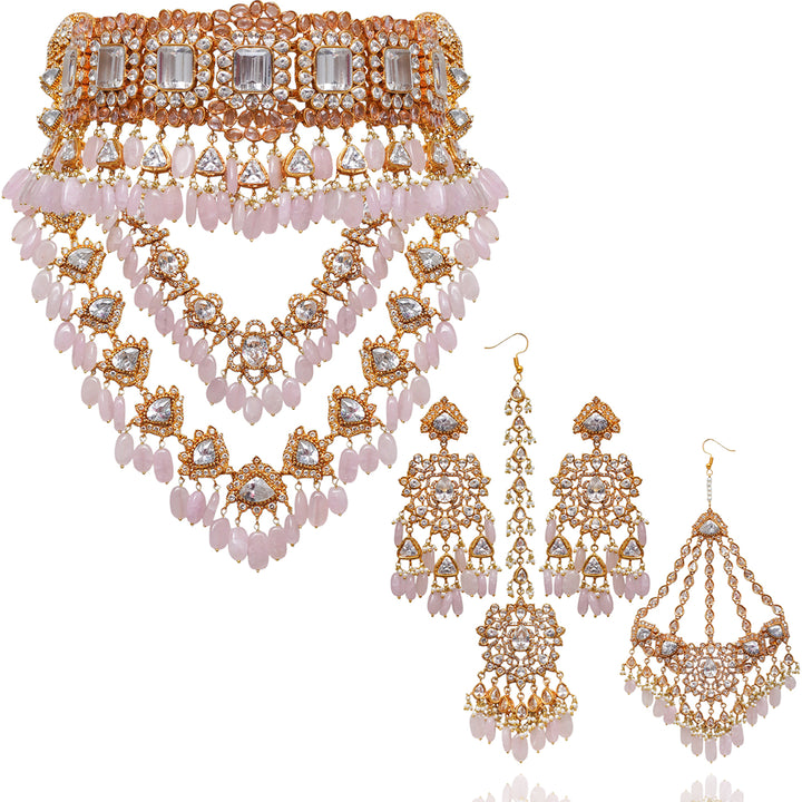 Kashvi Set Pink - Available in 2 Options