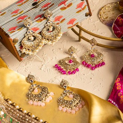 Navneen Earrings - Available in 3 Colors