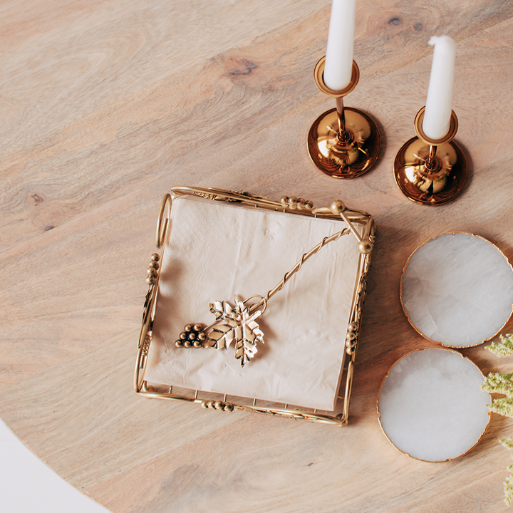 Brass Napkin Holder