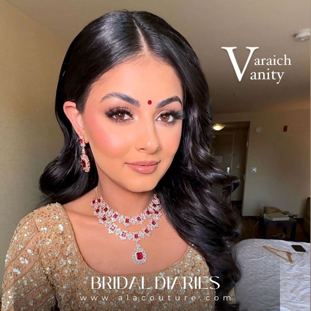 Veena Look - Ruby