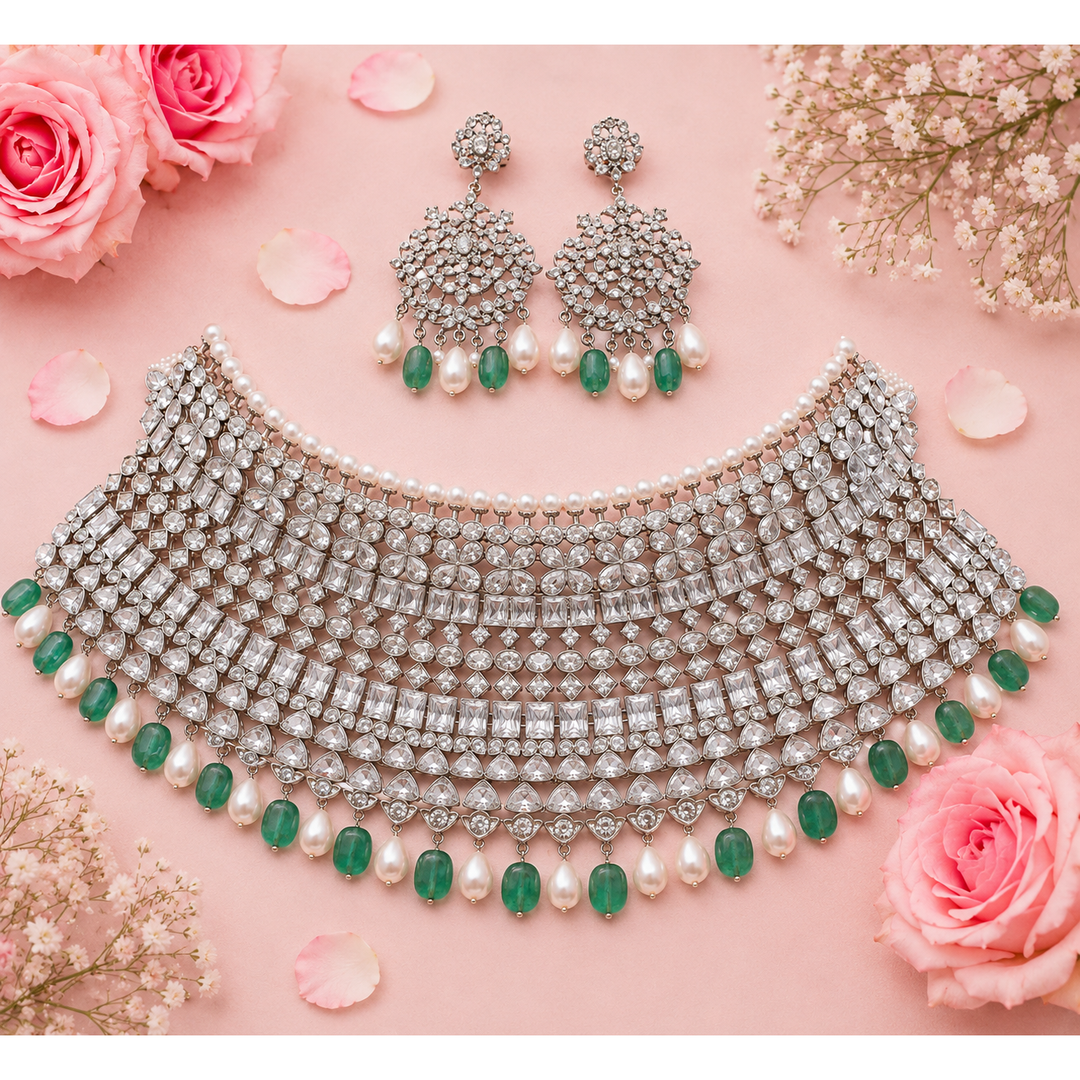 Rinali Set - Silver Plated