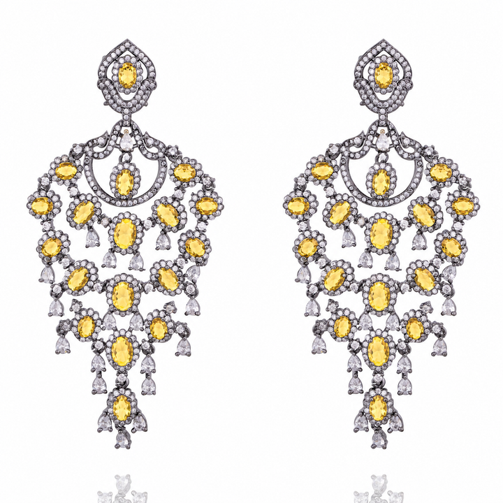 Rabella Earrings - Yellow