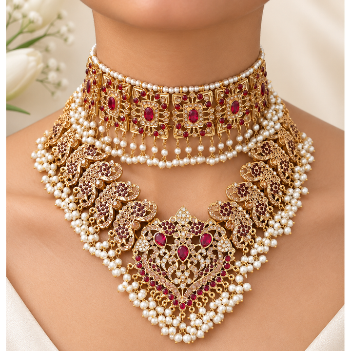 Minsa Set - Garnet