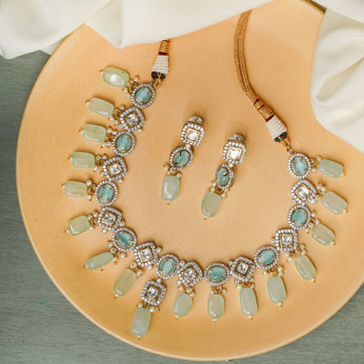 Tanvi Set - Mint Green