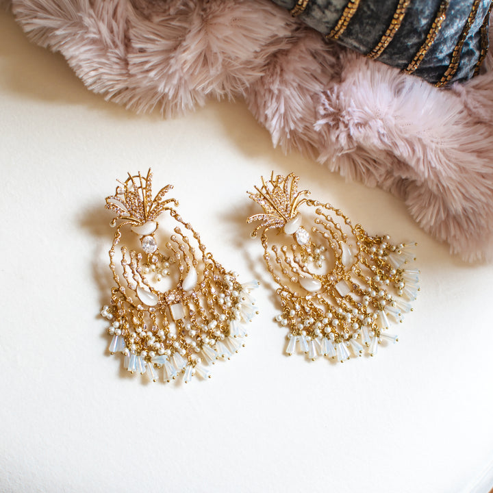Ariana Earrings - White