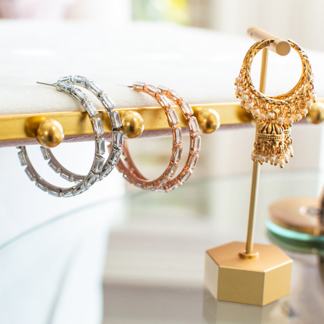 Sinah Earrings - Silver