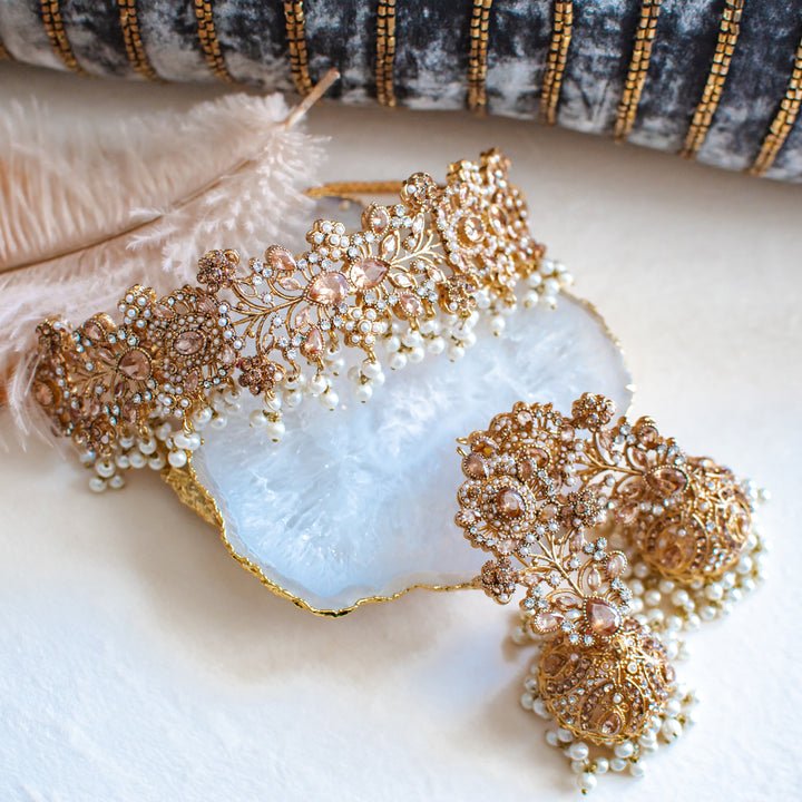 Abeera Look - Champagne
