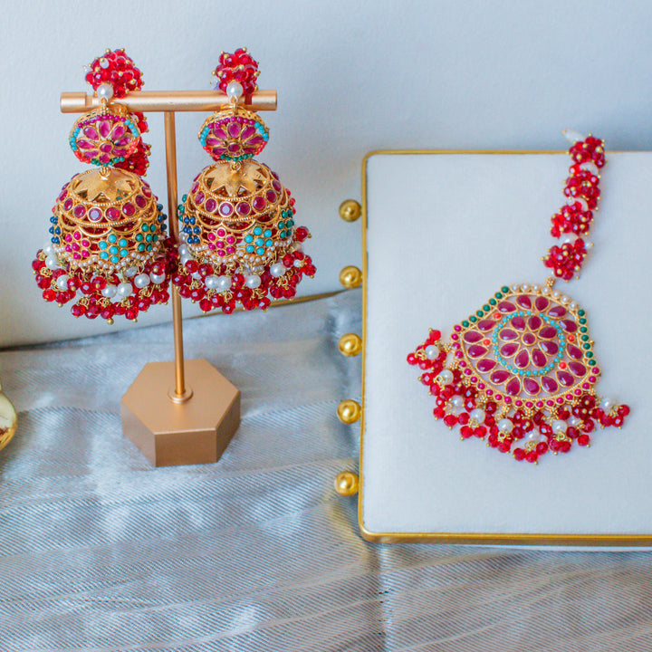 Shiema Set - Ruby Pink