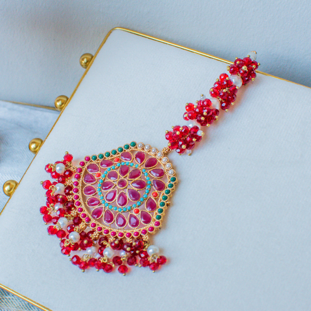 Shiema Set - Ruby Pink