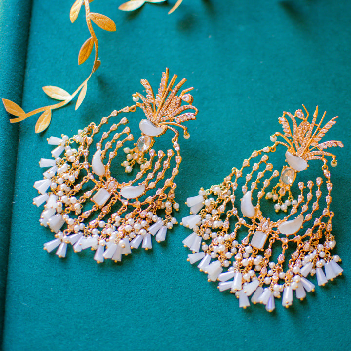 Ariana Earrings - White