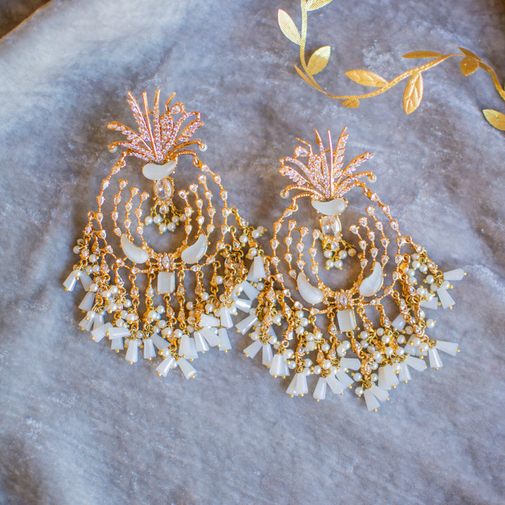 Ariana Earrings - White