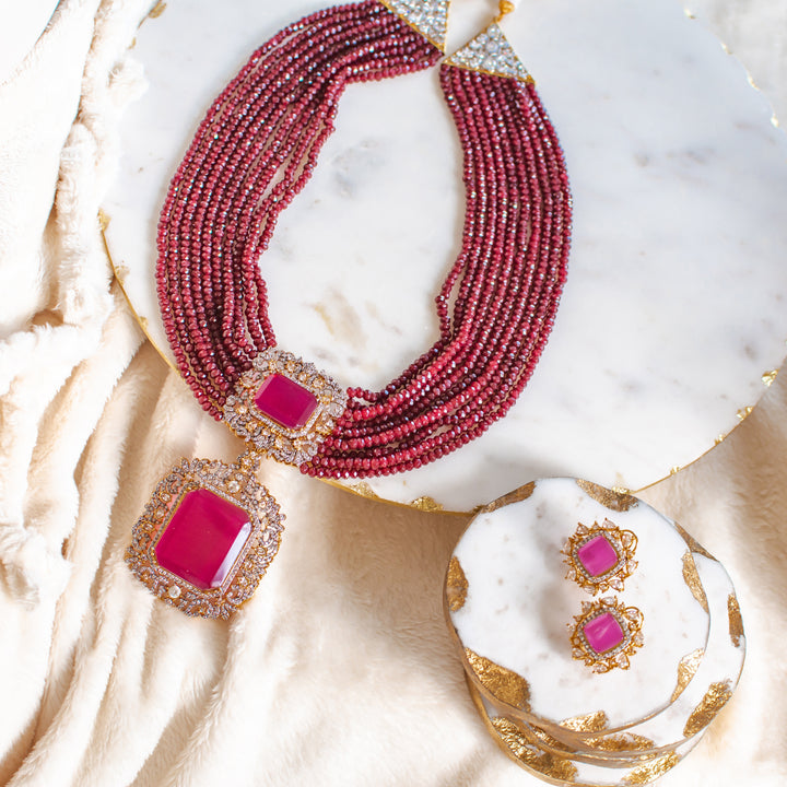Sunita Set - Ruby