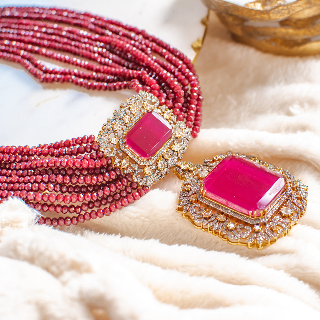 Sunita Set - Ruby